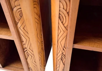 Two Art Deco Cabinets or Bed Side Tables, 1930s